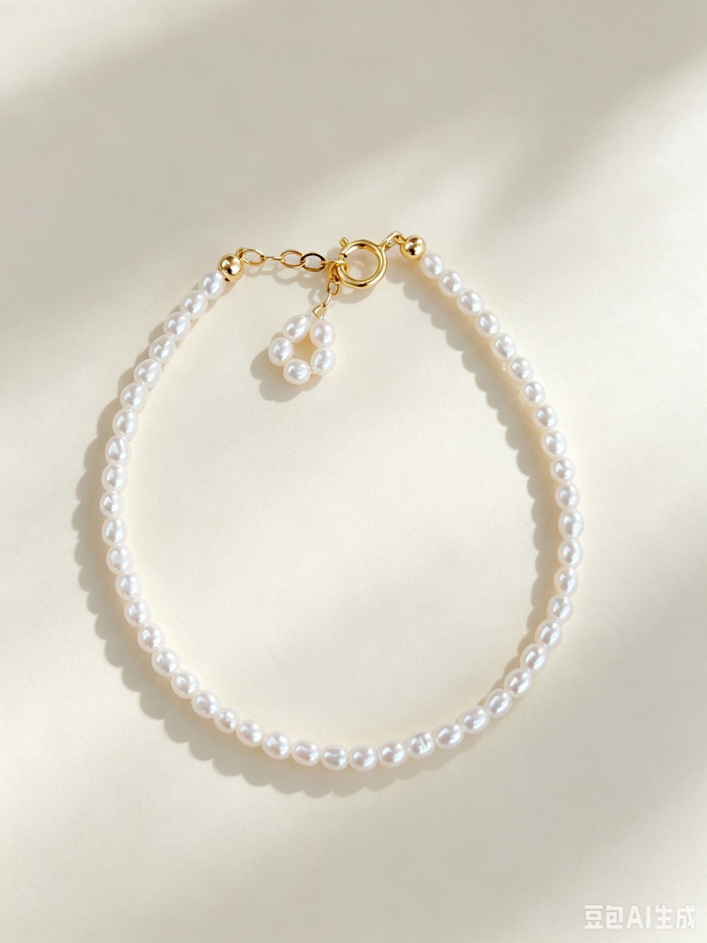 Flower Pearl Bracelet