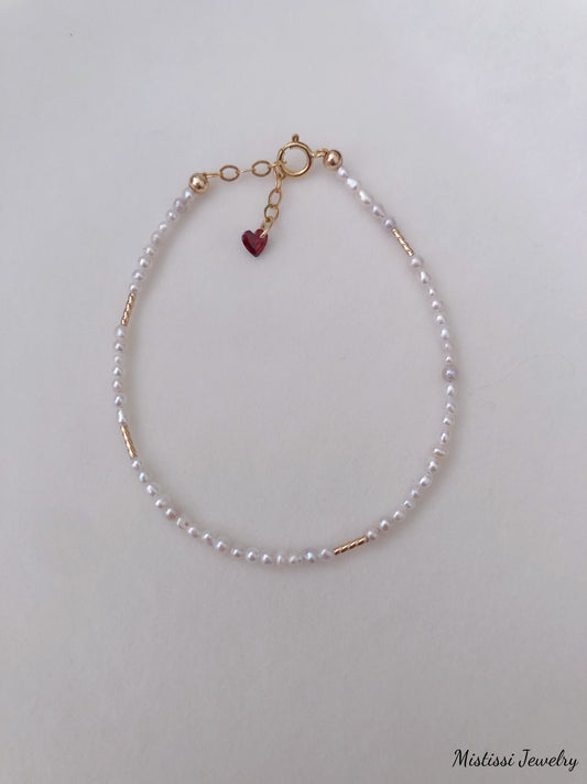 Micro de Mistissi Perle Délicate Bracelet