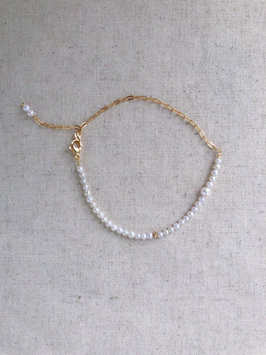Baroque Pearl Anklet