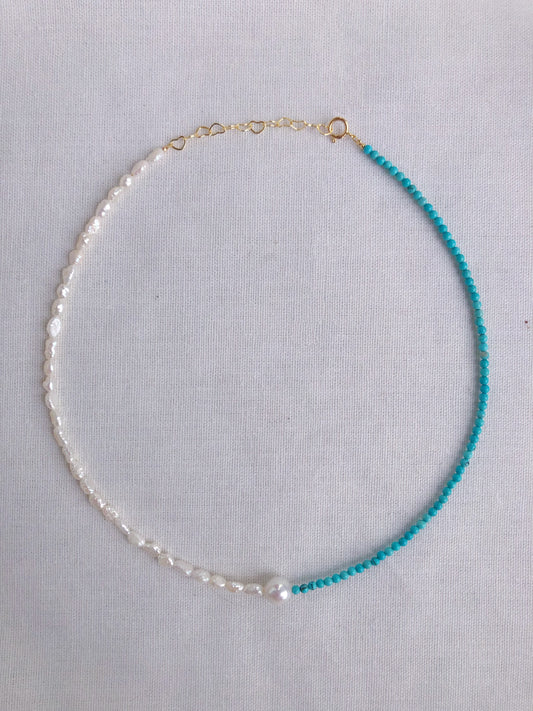 Blue de Mistissi Keshi Choker