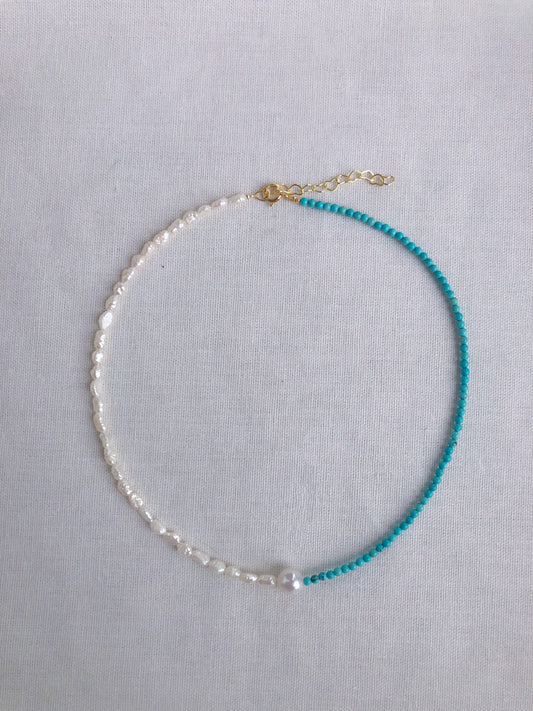 Blue de Mistissi Keshi Choker