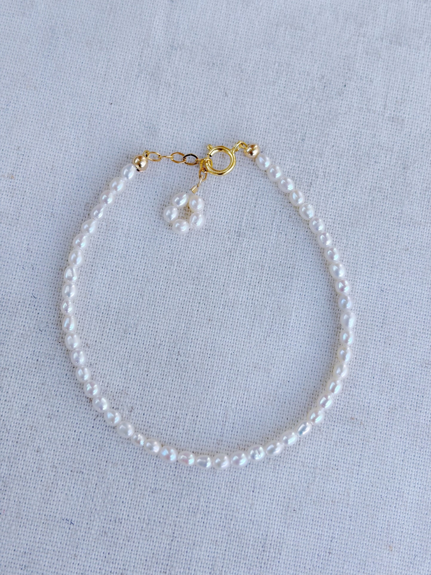 Flower Pearl Bracelet