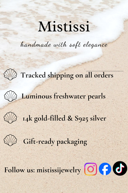 Mistissi – Cross Pearl Charm