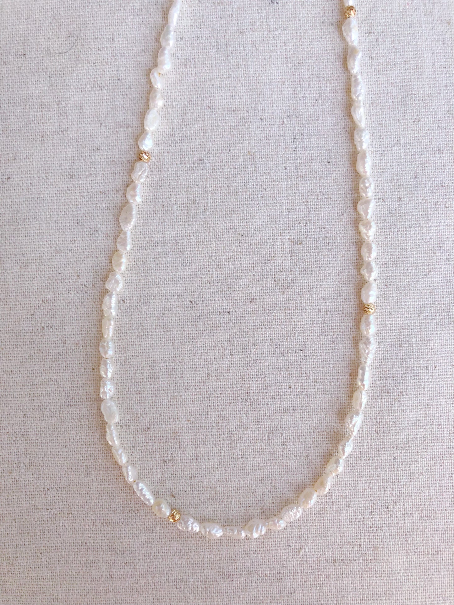 Amour de Mistissi Heart Keshi Necklace