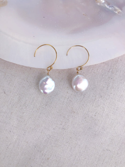 Amour de Mistissi Drop Freshwater Pearl Earrings