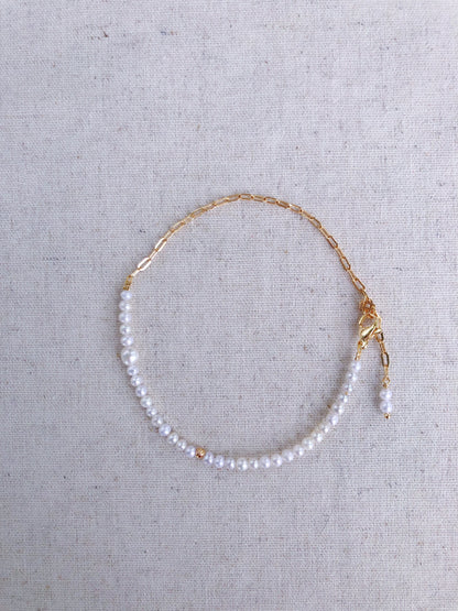 Baroque Pearl Anklet