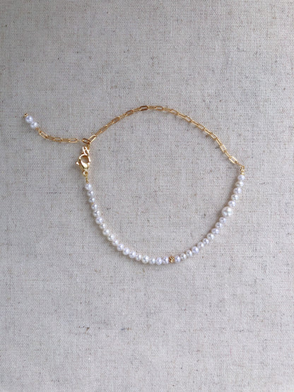 Baroque Pearl Anklet