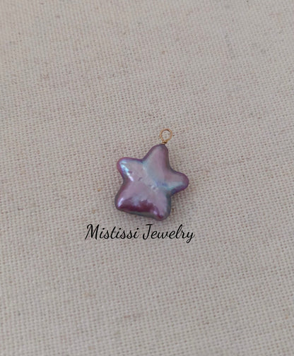 Étoile de Mistissi Pendant: Purple Star