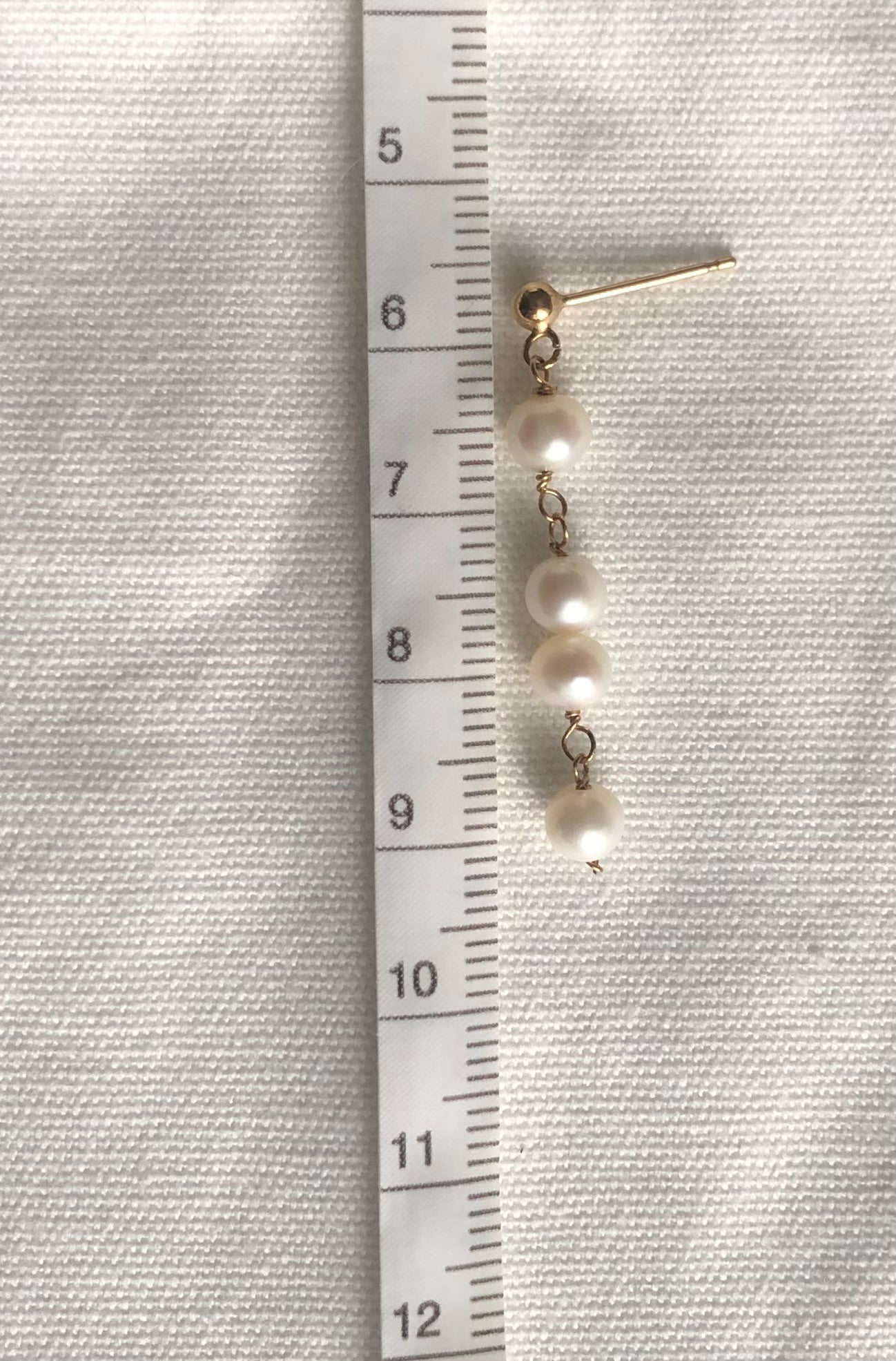 Amour de Mistissi Quartet: Freshwater Pearl Earrings