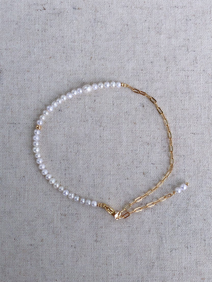 Baroque Pearl Anklet