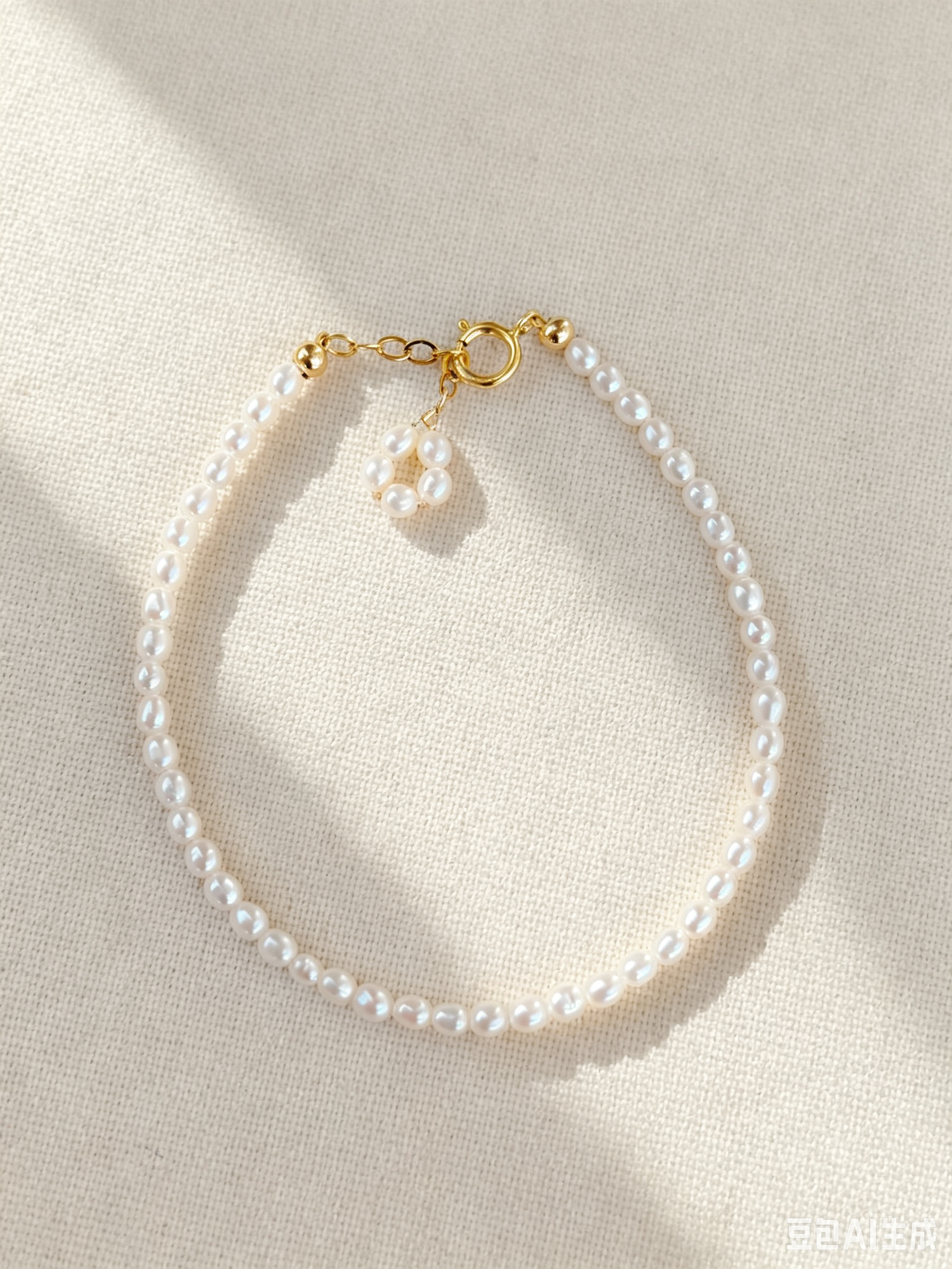 Flower Pearl Bracelet