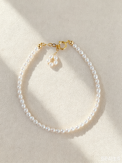 Flower Pearl Bracelet