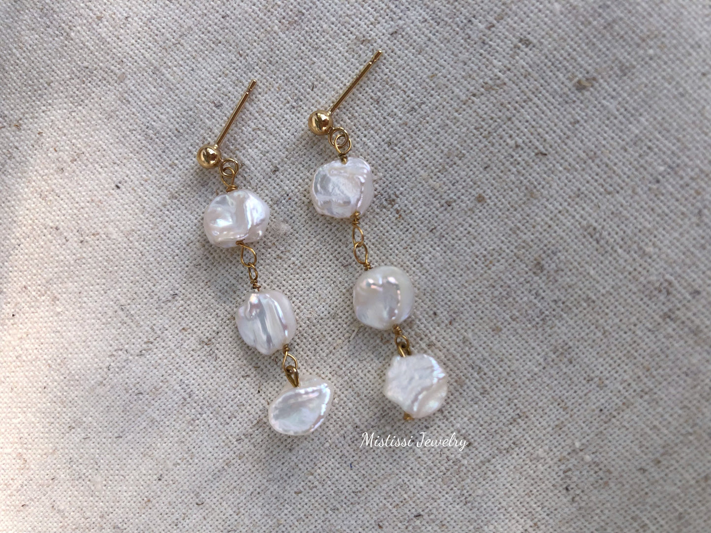 Amour de Mistissi – Petale Trio Earrings