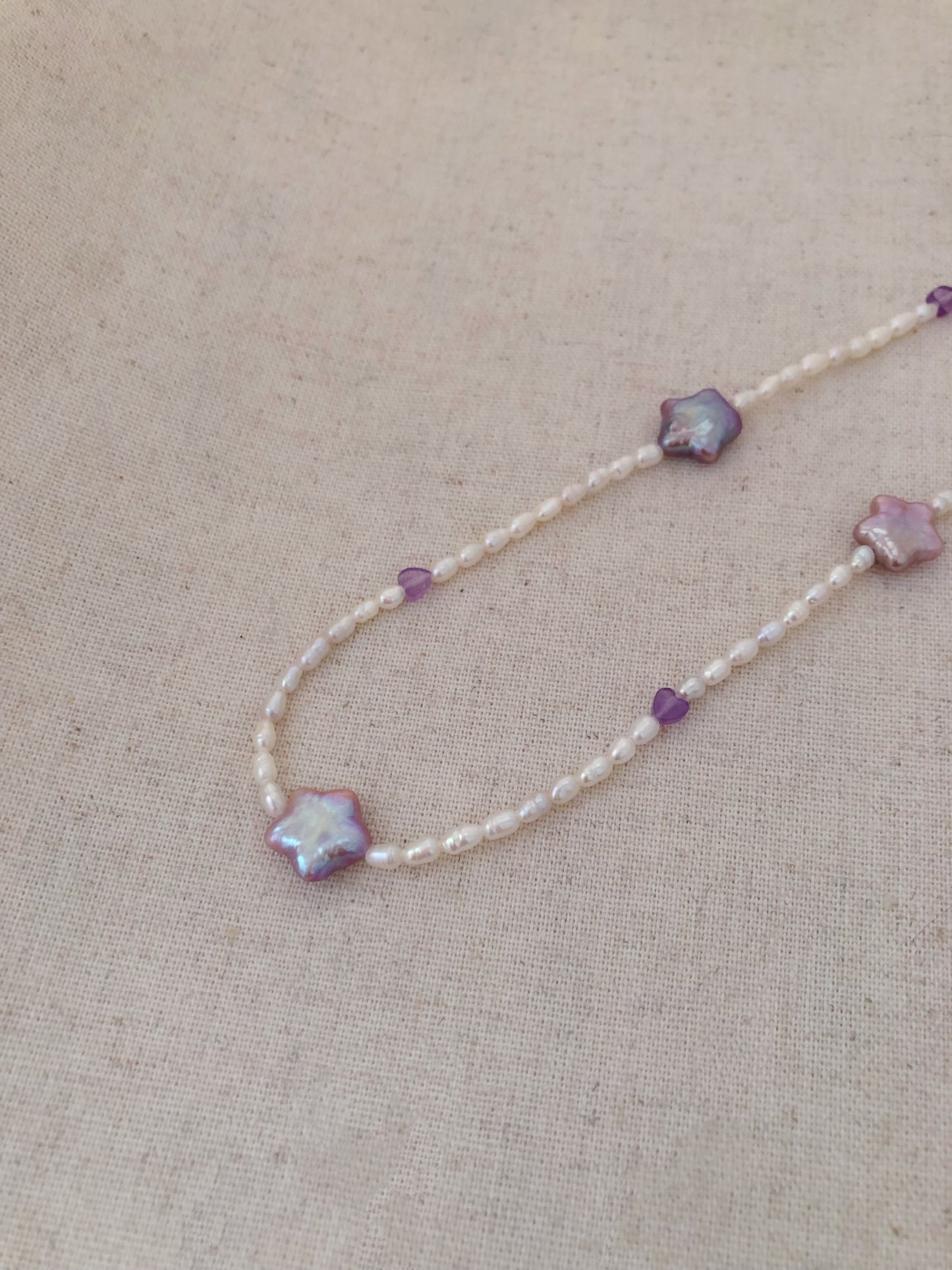 Stellar Mistissi Starry Pearl Necklace