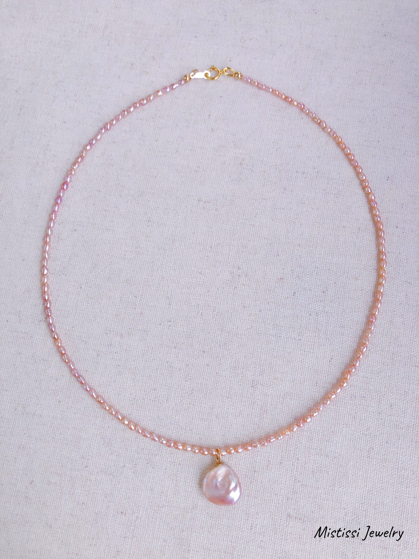 Micro de Mistissi – Rosée Necklace