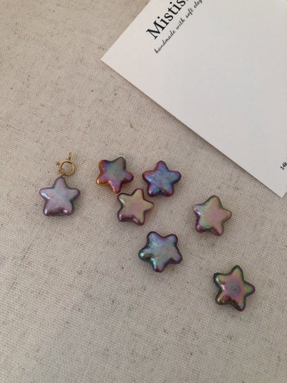 Étoile de Mistissi Pendant: Purple Star