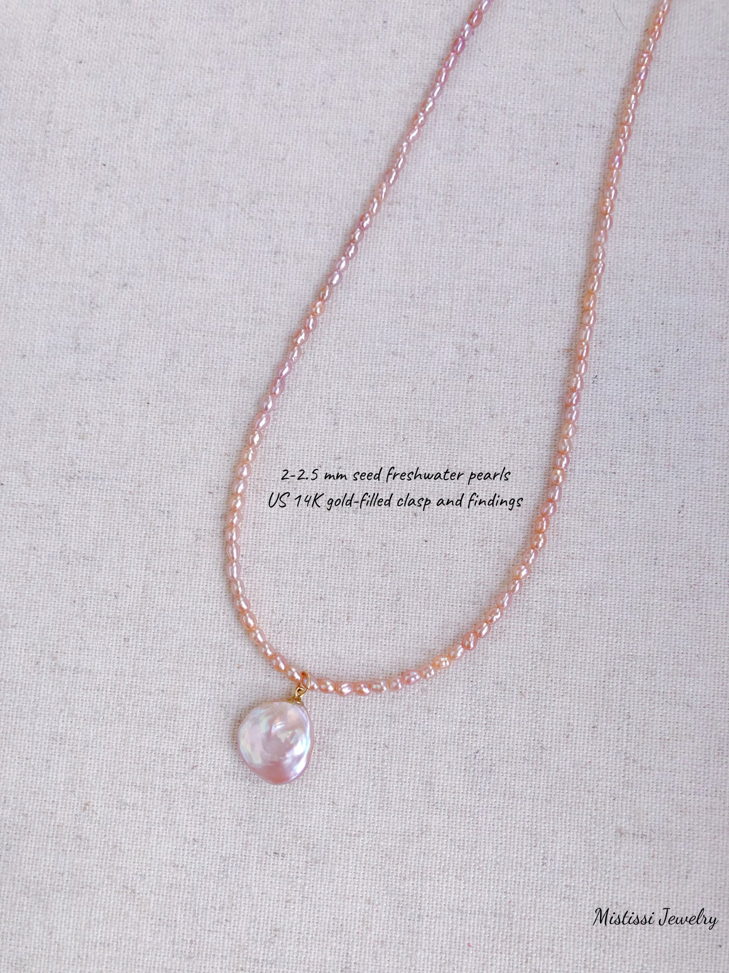 Micro de Mistissi – Rosée Necklace