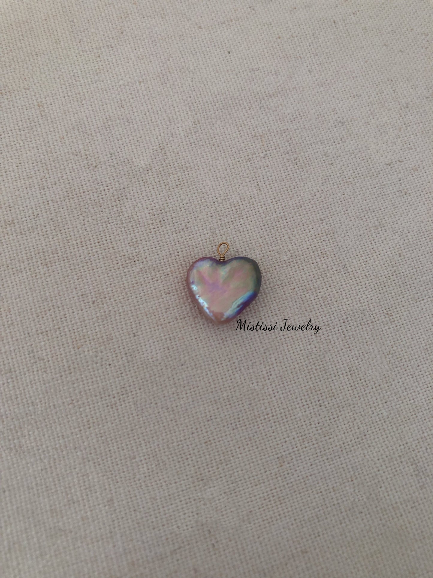 Cœur de Mistissi Pendant: Purple Heart