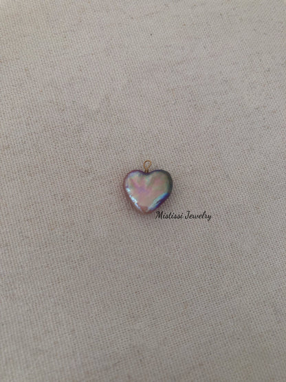 Cœur de Mistissi Pendant: Purple Heart