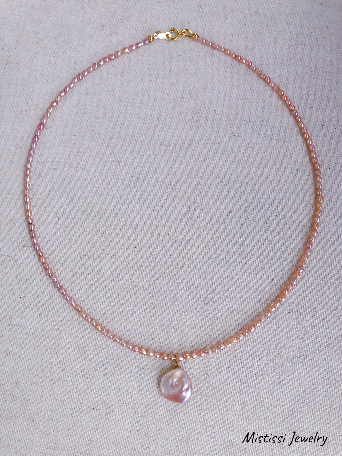 Micro de Mistissi – Rosée Necklace