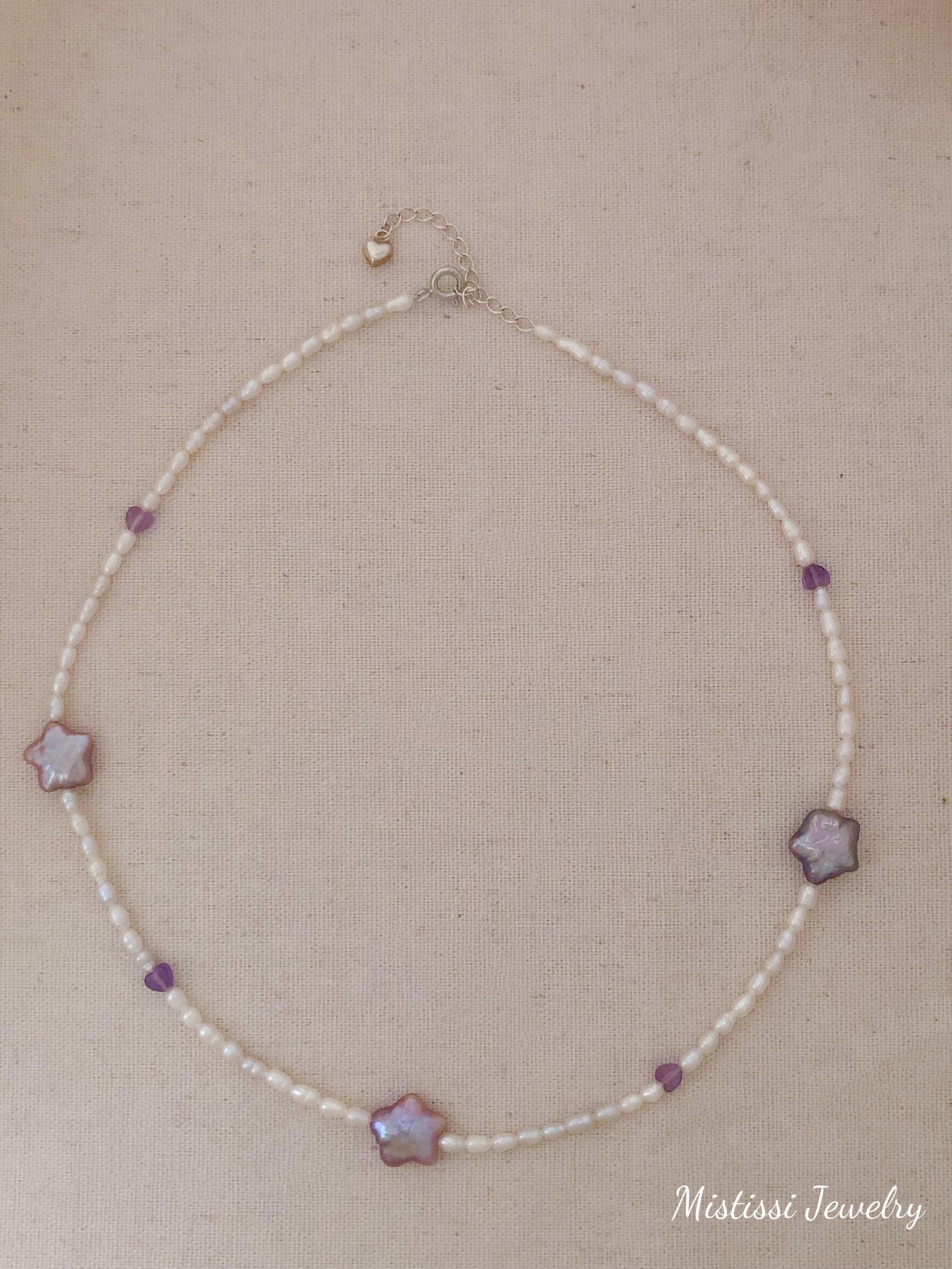 Stellar Mistissi Starry Pearl Necklace