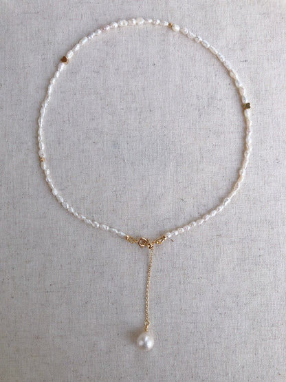 Amour de Mistissi Keshi Drop Necklace