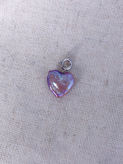 Cœur de Mistissi Pendant: Purple Heart