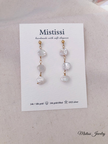 Amour de Mistissi – Petale Trio Earrings