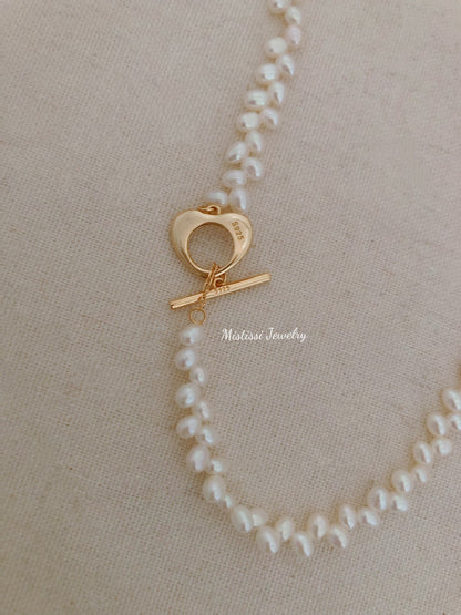 Amour de Mistissi Rice Pearl Necklace