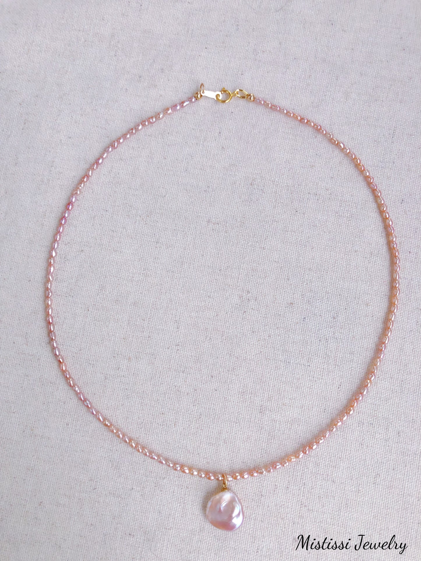 Micro de Mistissi – Rosée Necklace