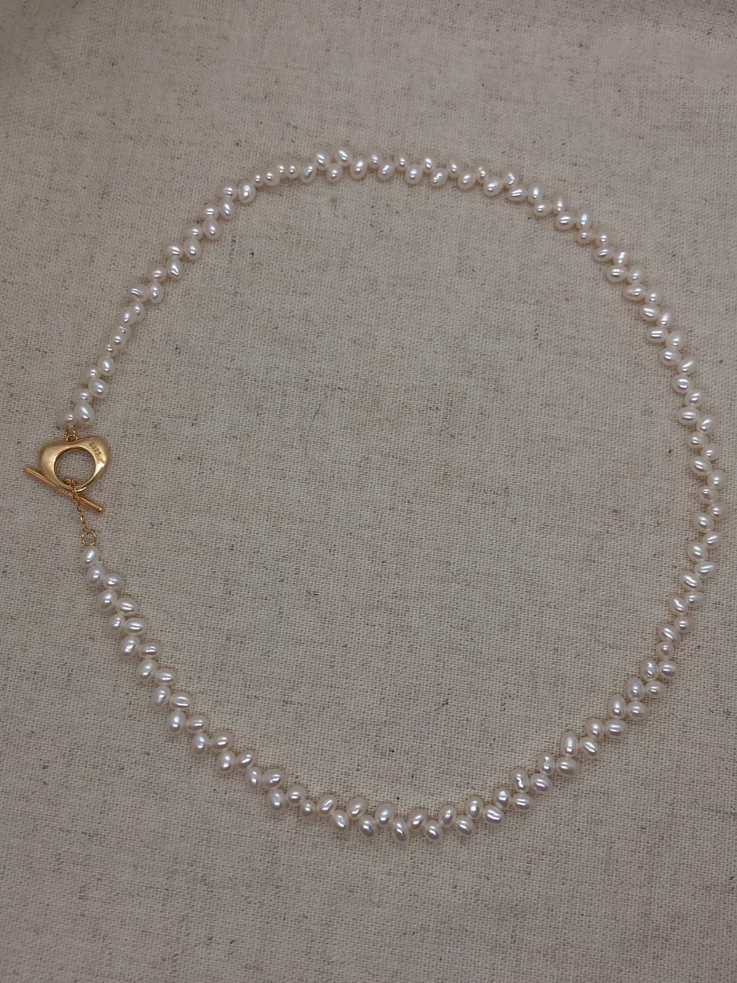Amour de Mistissi Rice Pearl Necklace