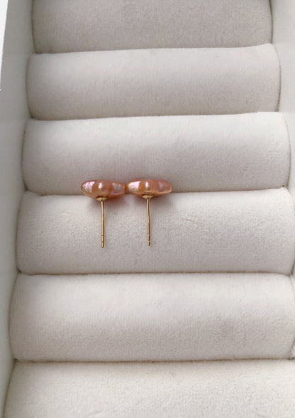 Stellar Mistissi Stud Star Pearl Earrings