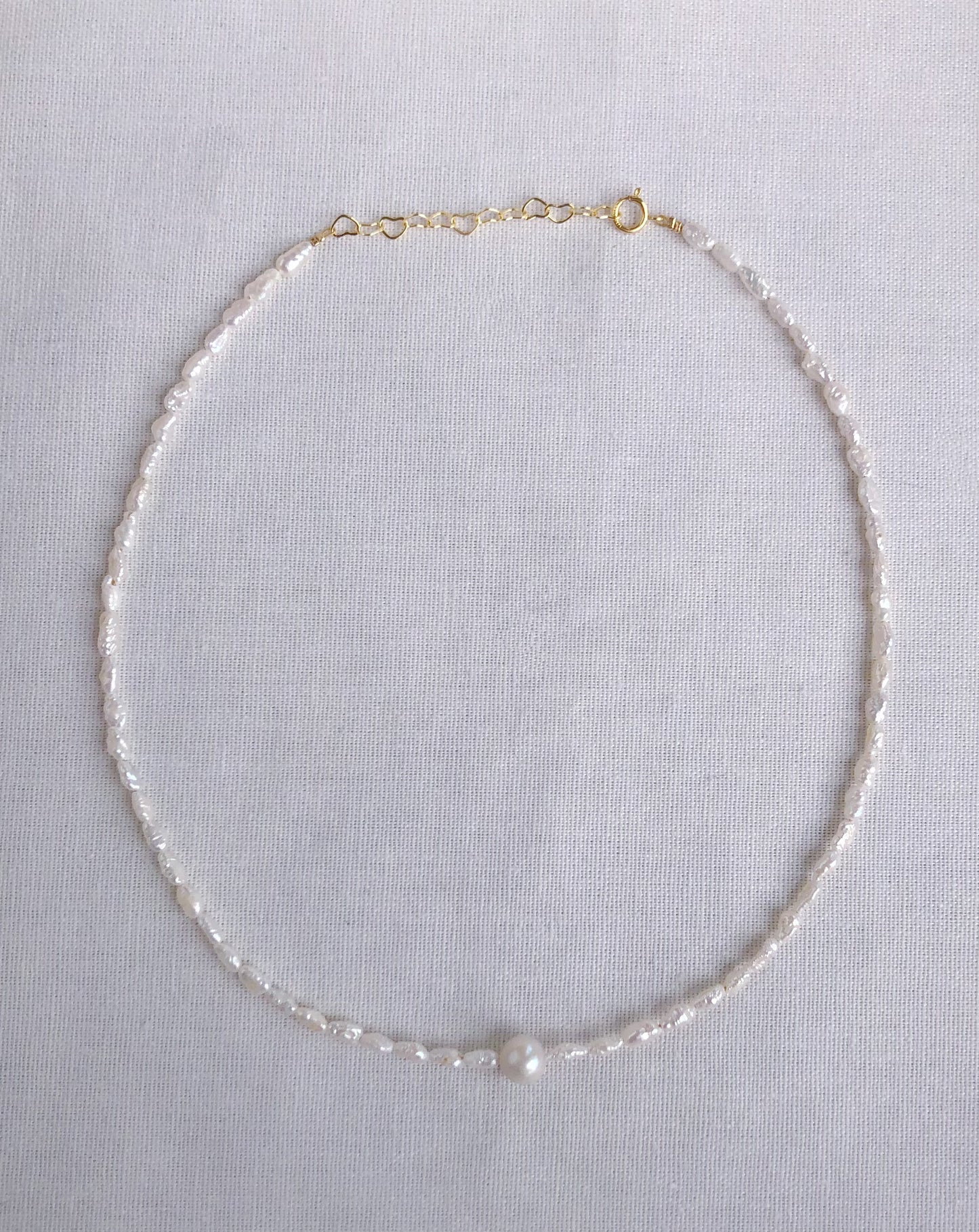 Amour de Mistissi keshi pearl choker