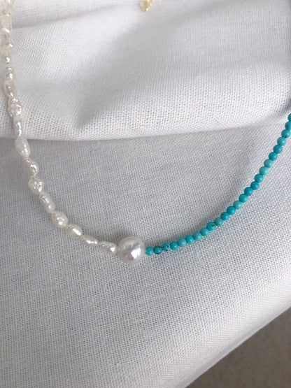 Blue de Mistissi Keshi Choker