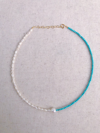 Blue de Mistissi Keshi Choker