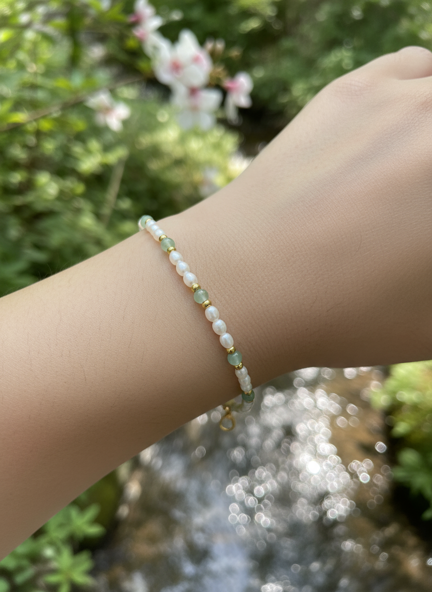 Close-up Bracelet on Model