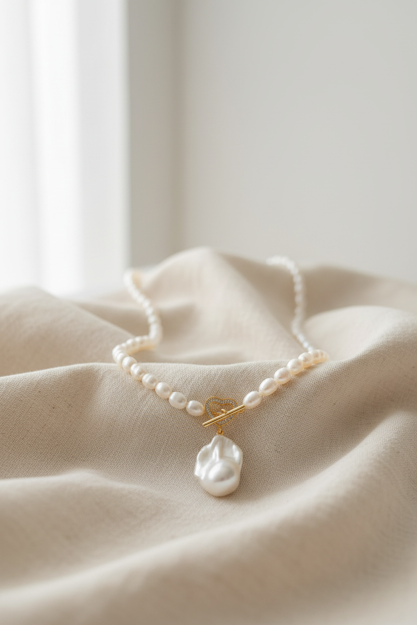 Cream Linen Flat Lay