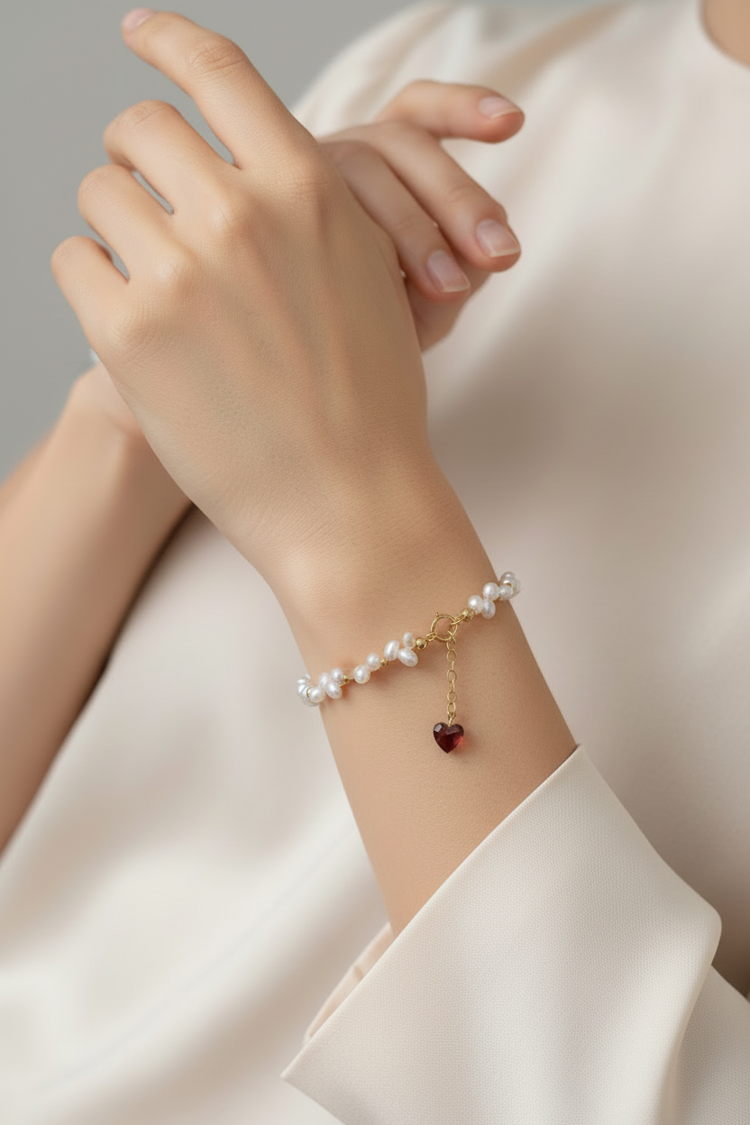 Lifestyle shot of bracelet on wrist