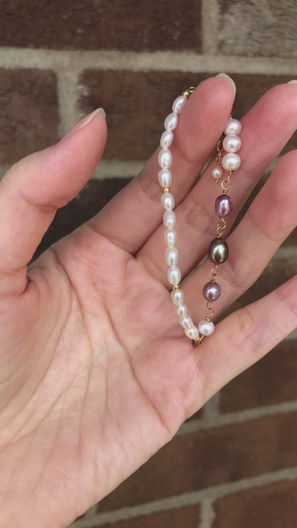 Couleur de Mistissi Baroque Pearl Bracelet