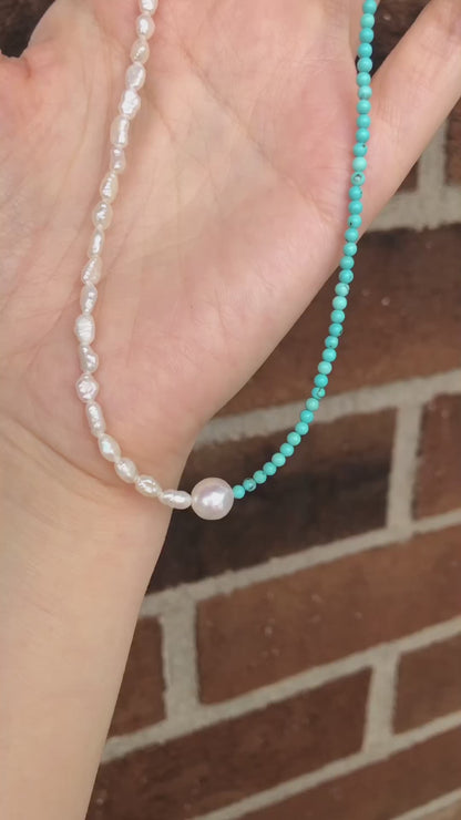 Blue de Mistissi Keshi Choker